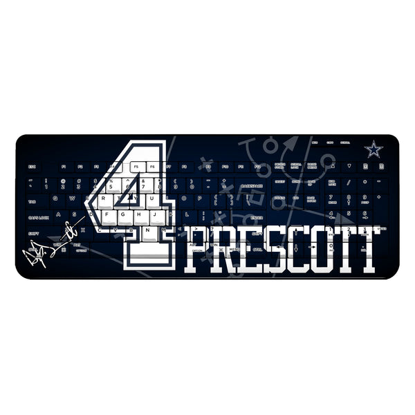 Dak Prescott Dallas Cowboys 4 Ready Wireless USB Keyboard