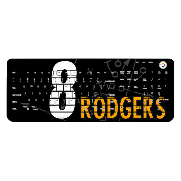 Aaron Rodgers Pittsburgh Steelers 8 Game Tactic Wireless USB Keyboard