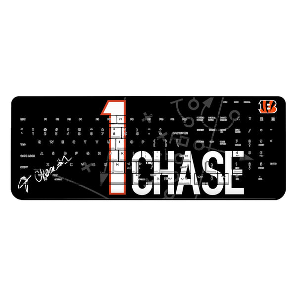 Ja'Marr Chase Cincinnati Bengals 1 Ready Wireless USB Keyboard