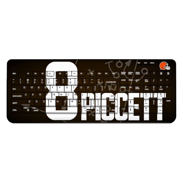 Kenny Pickett Cleveland Browns 8 Game Tactic Wireless USB Keyboard