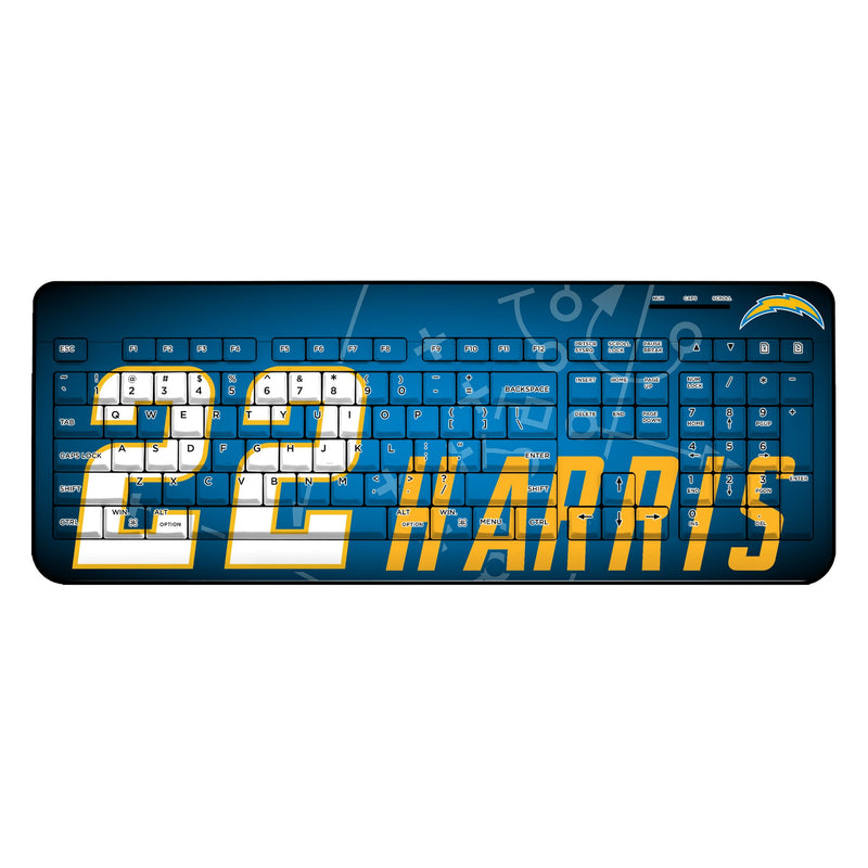 Najee Harris Los Angeles Chargers 22 Game Tactic Wireless USB Keyboard
