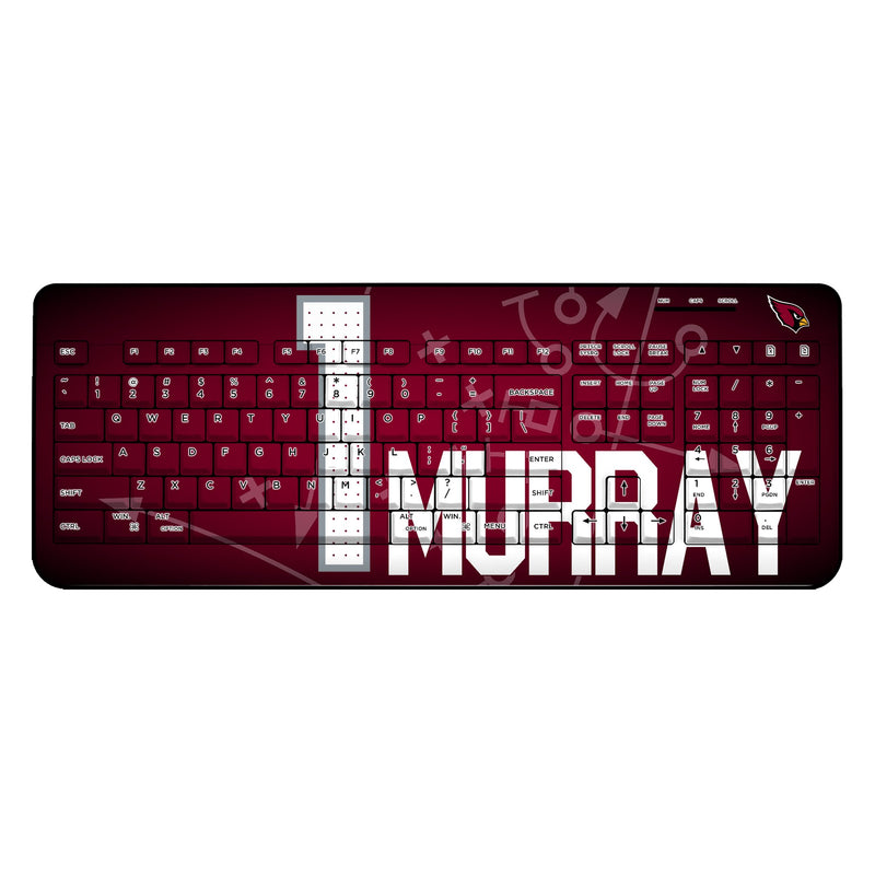Kyler Murray Arizona Cardinals 1 Ready Wireless USB Keyboard