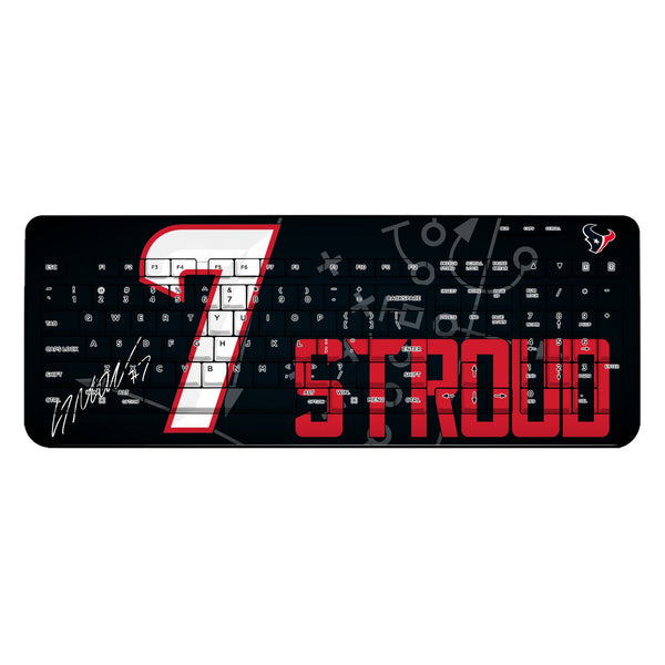 C.J. Stroud Houston Texans 7 Ready Wireless USB Keyboard
