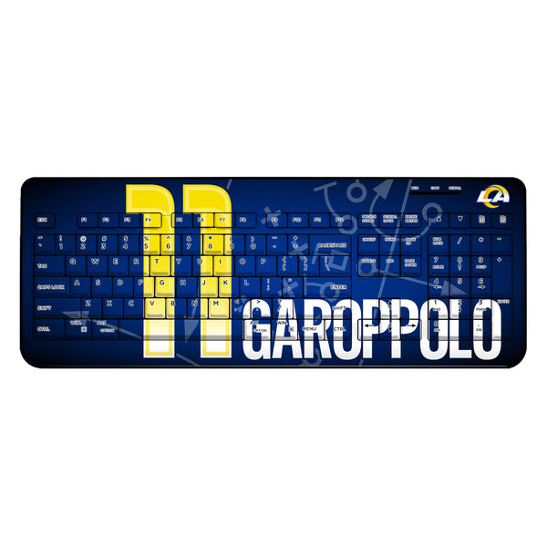 Jimmy Garoppolo Los Angeles Rams 11 Ready Wireless USB Keyboard