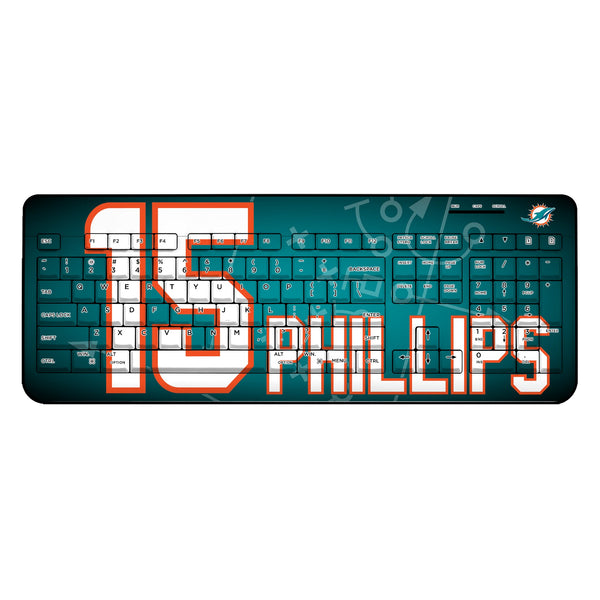 Jaelan Phillips Miami Dolphins 15 Ready Wireless USB Keyboard