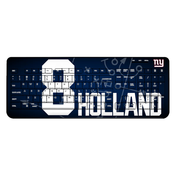 Jevon Holland New York Giants 8 Game Tactic Wireless USB Keyboard