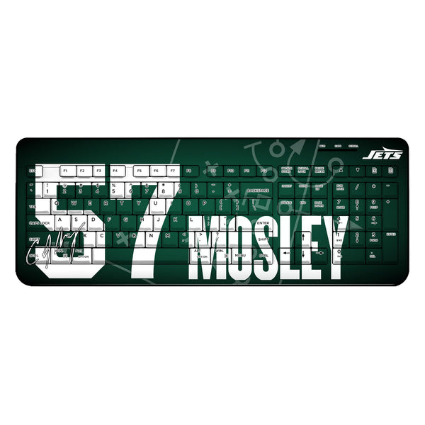 C.J. Mosley New York Jets 57 Ready Wireless USB Keyboard