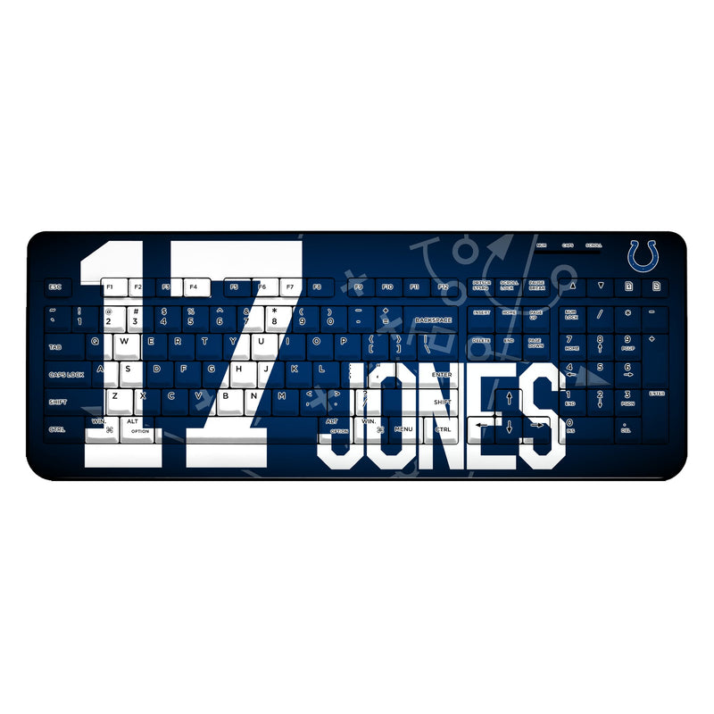 Daniel Jones Indianapolis Colts 17 Game Tactic Wireless USB Keyboard