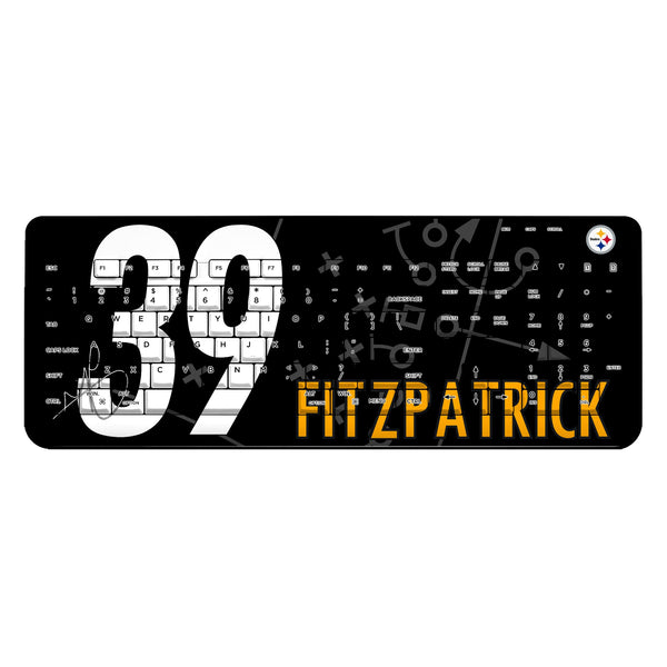 Minkah Fitzpatrick Pittsburgh Steelers 39 Ready Wireless USB Keyboard
