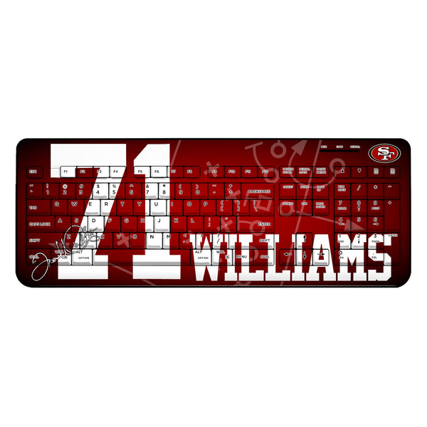 Trent Williams San Francisco 49ers 71 Ready Wireless USB Keyboard