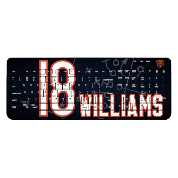 Caleb Williams Chicago Bears 18 Ready Wireless USB Keyboard
