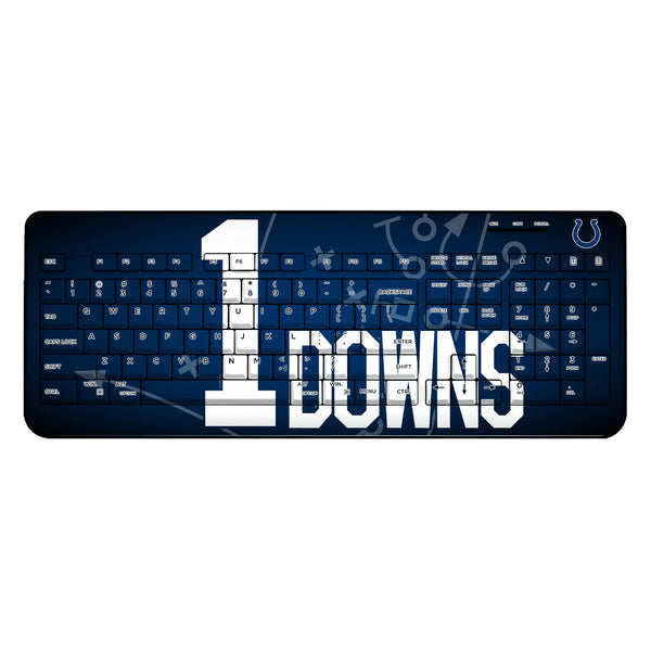Josh Downs Indianapolis Colts 1 Ready Wireless USB Keyboard