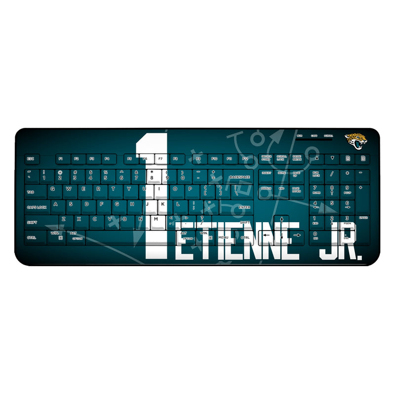 Travis Etienne Jr. Jacksonville Jaguars 1 Ready Wireless USB Keyboard
