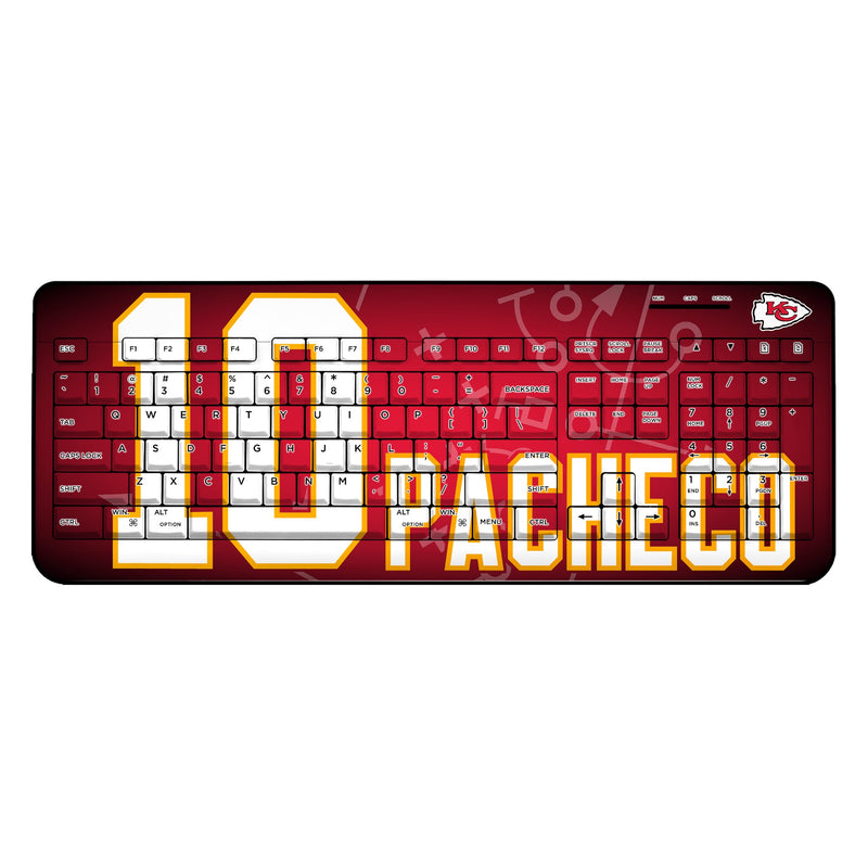 Isiah Pacheco Kansas City Chiefs 10 Ready Wireless USB Keyboard