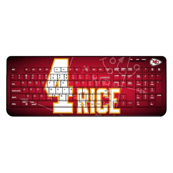Rashee Rice Kansas City Chiefs 4 Ready Wireless USB Keyboard