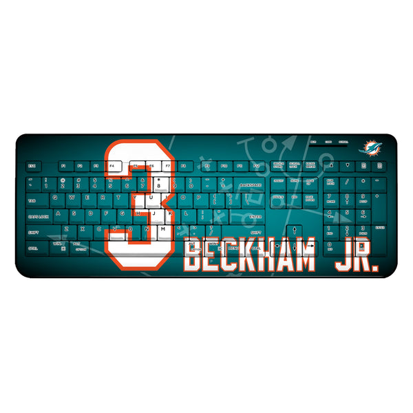 Odell Beckham Jr. Miami Dolphins 3 Ready Wireless USB Keyboard