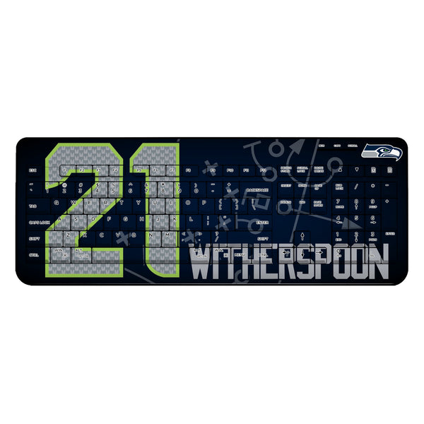 Devon Witherspoon Seattle Seahawks 21 Ready Wireless USB Keyboard
