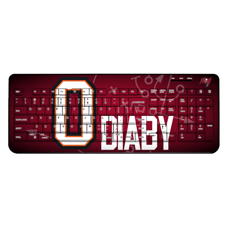 YaYa Diaby Tampa Bay Buccaneers 0 Ready Wireless USB Keyboard