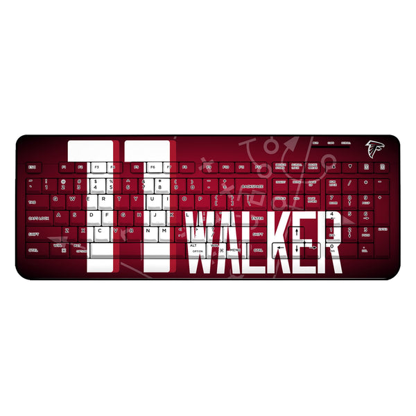Jalon Walker Atlanta Falcons 11 Game Tactic Wireless USB Keyboard