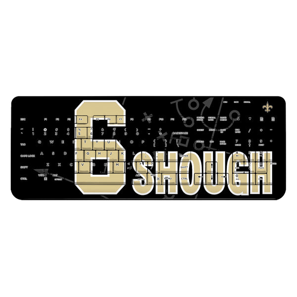 Tyler Shough New Orleans Saints 6 Game Tactic Wireless USB Keyboard