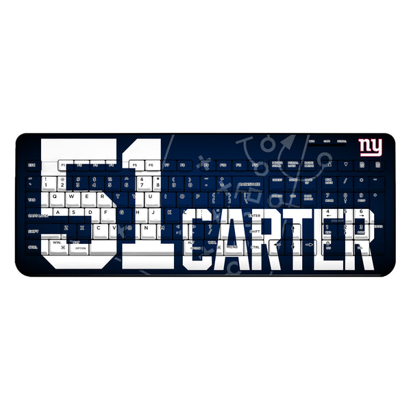 Abdul Carter New York Giants 51 Game Tactic Wireless USB Keyboard