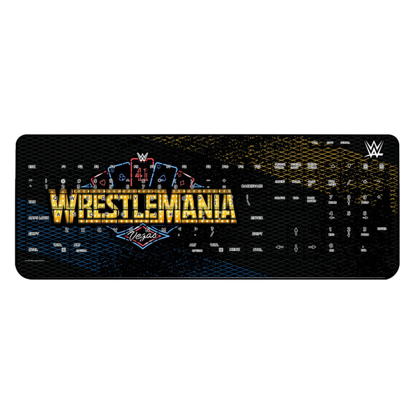 WrestleMania 41 Steel Wireless USB Keyboard