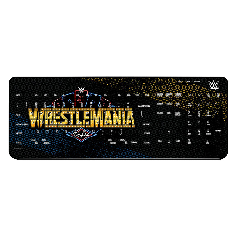 WrestleMania 41 Steel Wireless USB Keyboard