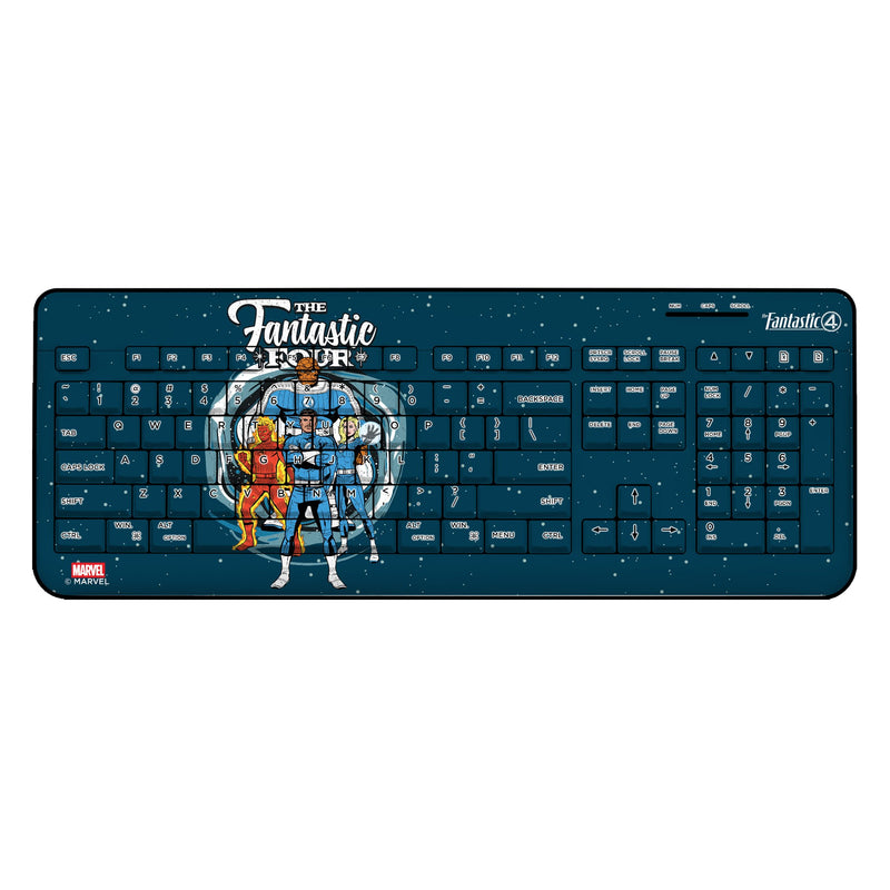 Marvel Fantastic Four Badge Wireless USB Keyboard