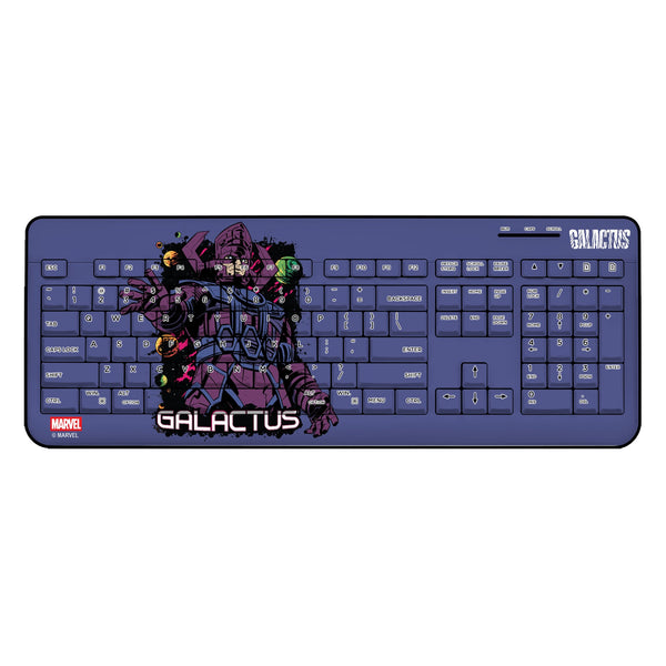 Marvel Galactus Badge Wireless USB Keyboard