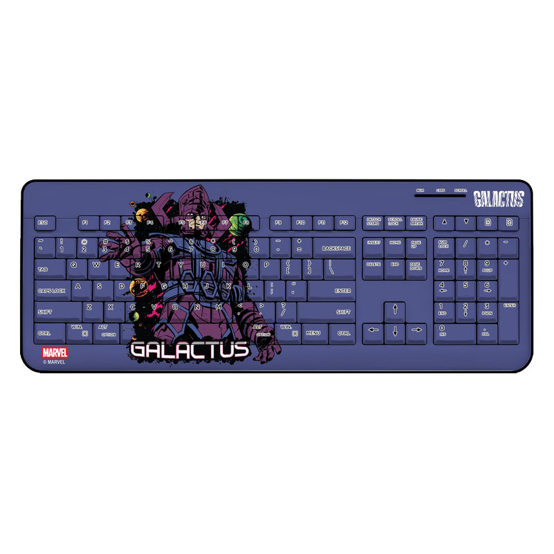 Marvel Galactus Badge Wireless USB Keyboard