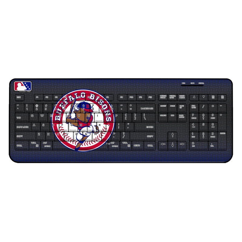 Buffalo Bisons Linen Wireless USB Keyboard