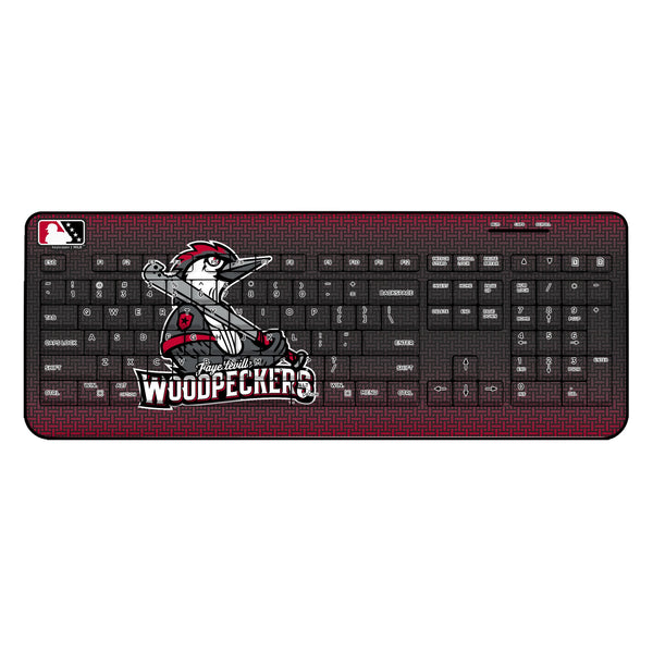 Fayetteville Woodpeckers Linen Wireless USB Keyboard