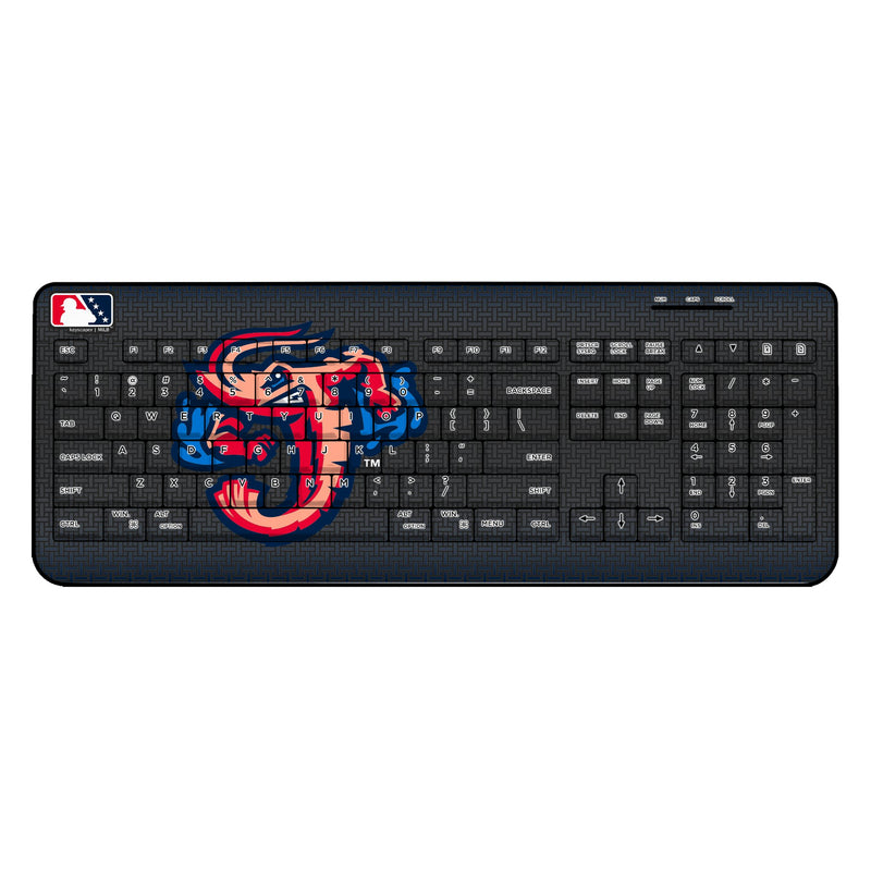 Jacksonville Jumbo Shrimp Linen Wireless USB Keyboard