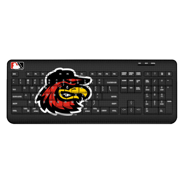 Rochester Red Wings Linen Wireless USB Keyboard