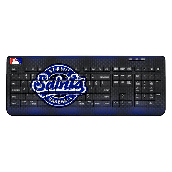 St. Paul Saints Linen Wireless USB Keyboard