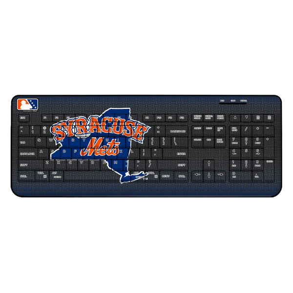Syracuse Mets Linen Wireless USB Keyboard