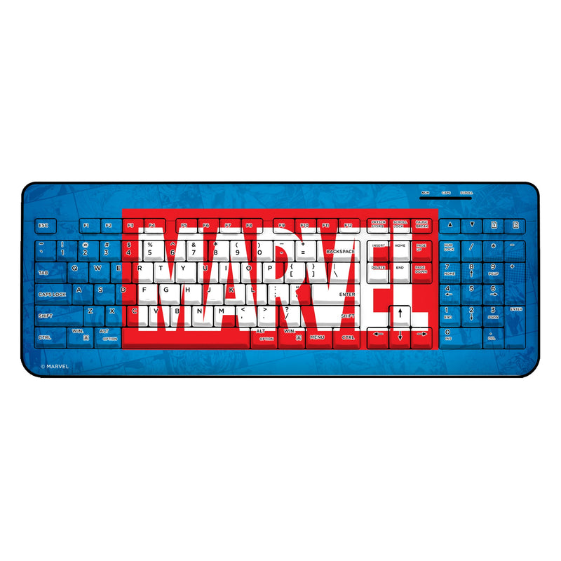 Marvel Comics Marvel Logo Wireless USB Keyboard