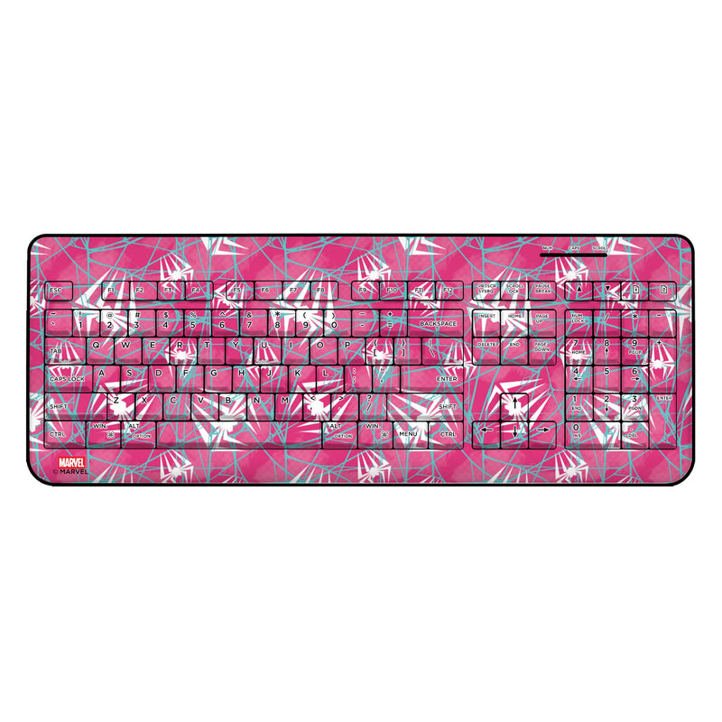 Marvel Spider-Gwen Pattern Wireless USB Keyboard