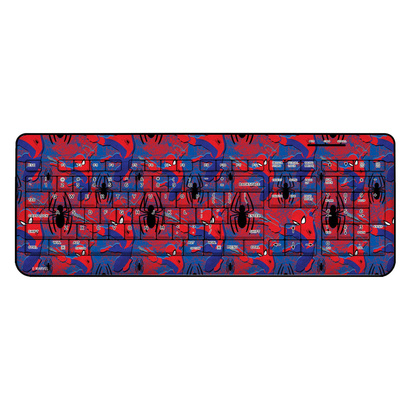 Marvel Spider-Man Pattern Wireless USB Keyboard