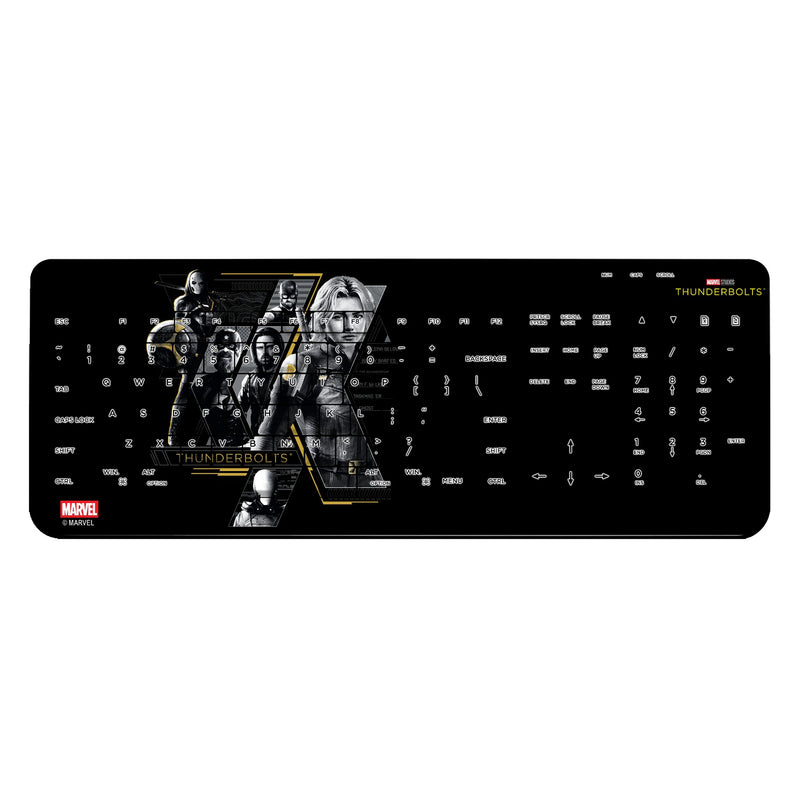 Marvel Thunderbolts Badge Wireless USB Keyboard