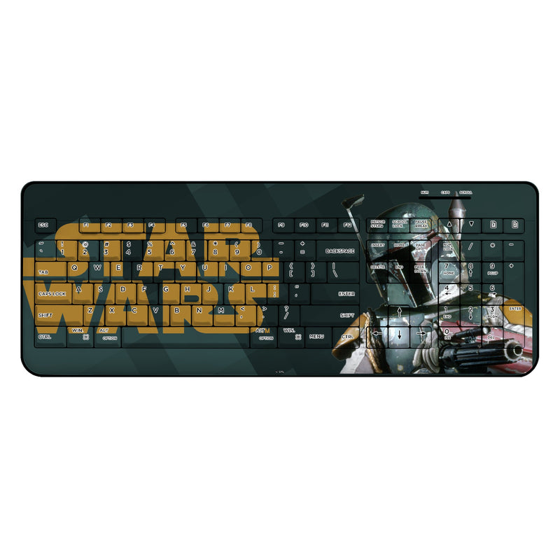 Star Wars Boba Fett Color Block Wireless USB Keyboard