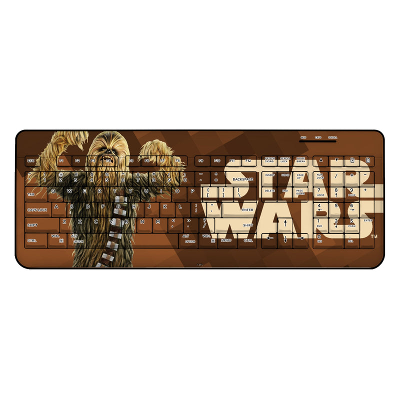 Star Wars Chewbacca Color Block Wireless USB Keyboard