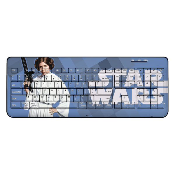 Star Wars Princess Leia Organa Color Block Wireless USB Keyboard