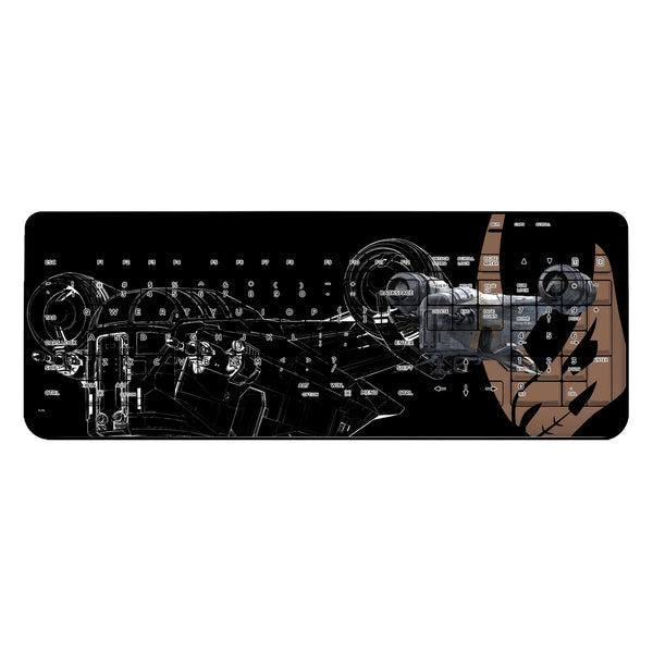 Star Wars Razor Crest FactionTech Wireless USB Keyboard