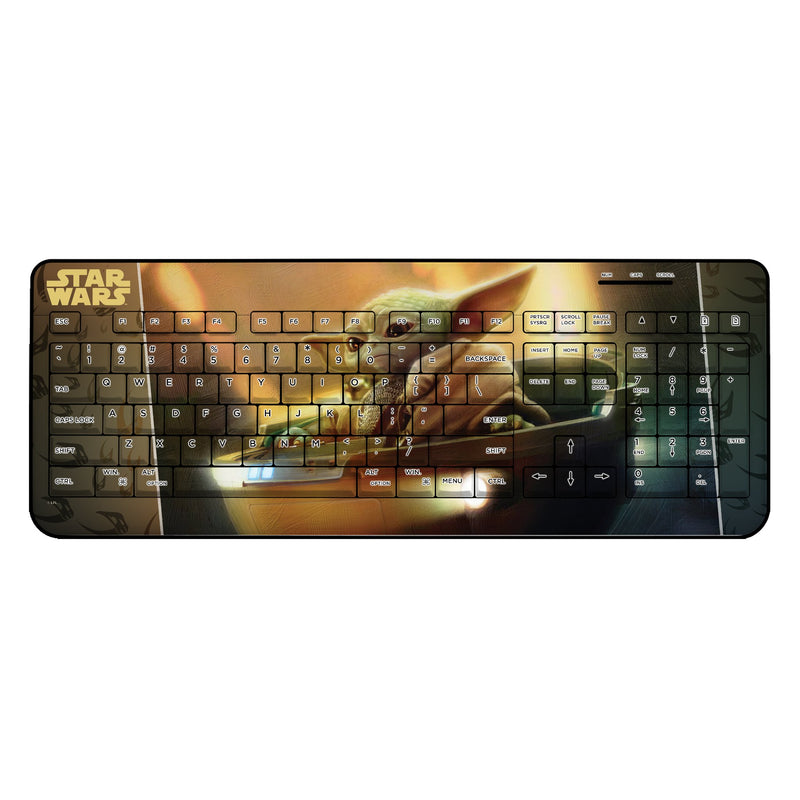 Star Wars: The Mandalorian Grogu Portrait Wireless USB Keyboard