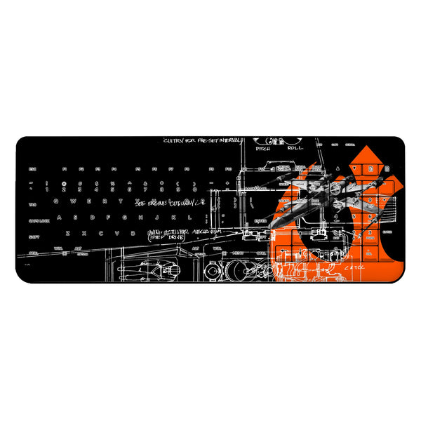 Star Wars X-Wing FactionTech Wireless USB Keyboard