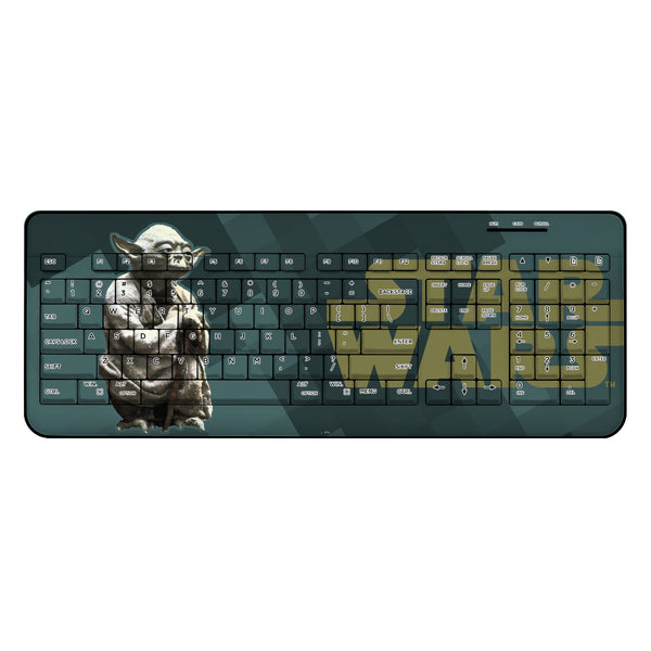 Star Wars Yoda Color Block Wireless USB Keyboard