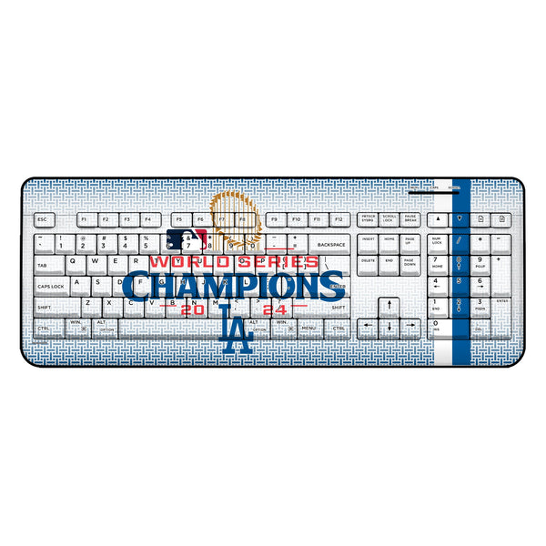 LA Dodgers 2024 MLB World Series Wireless USB Keyboard