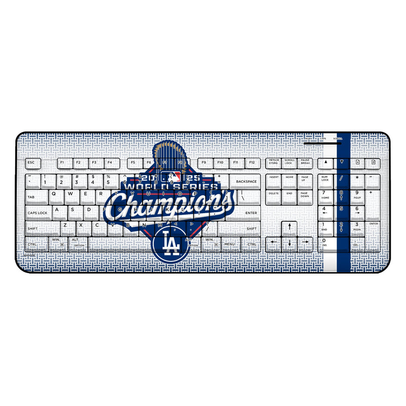 LA Dodgers 2025 MLB World Series Wireless USB Keyboard