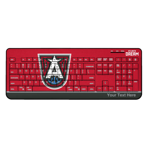 Atlanta Dream Personalized Endzone Solid Wireless USB Keyboard